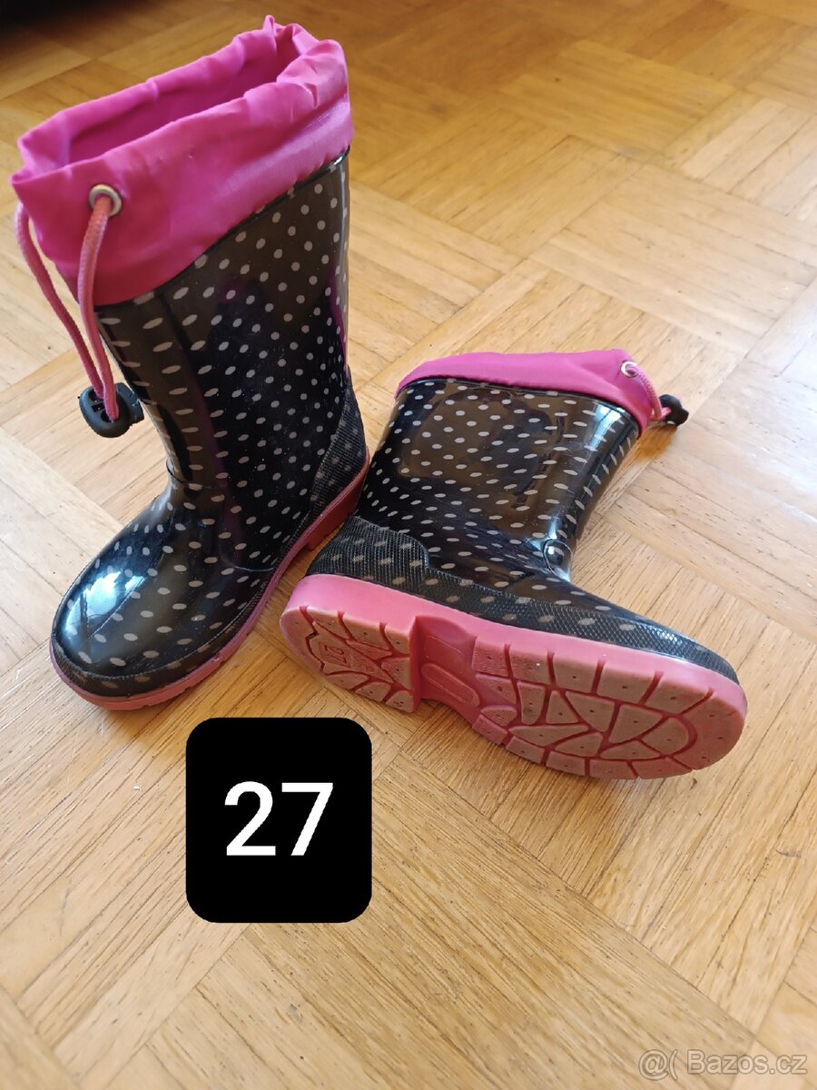 Holínky dívčí 27