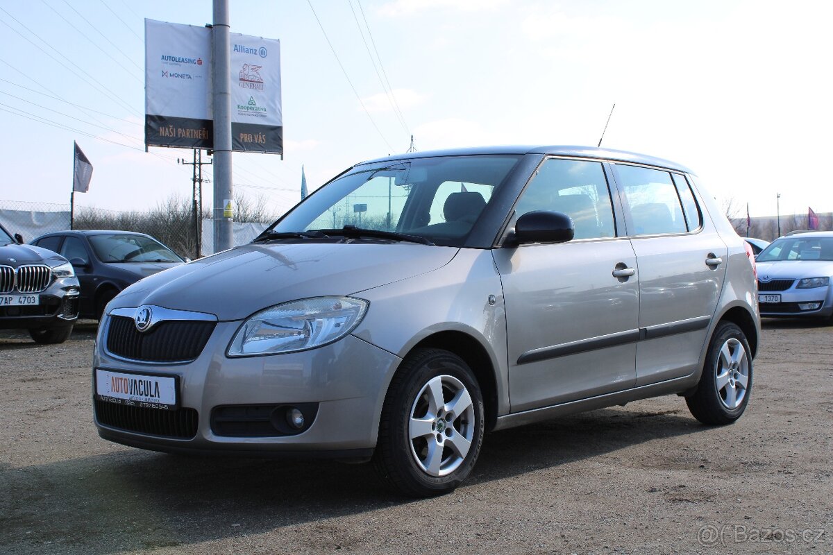 Škoda Fabia 1,2i 51KW, STK 1/2025, GO MOTORU, r.v. 2007