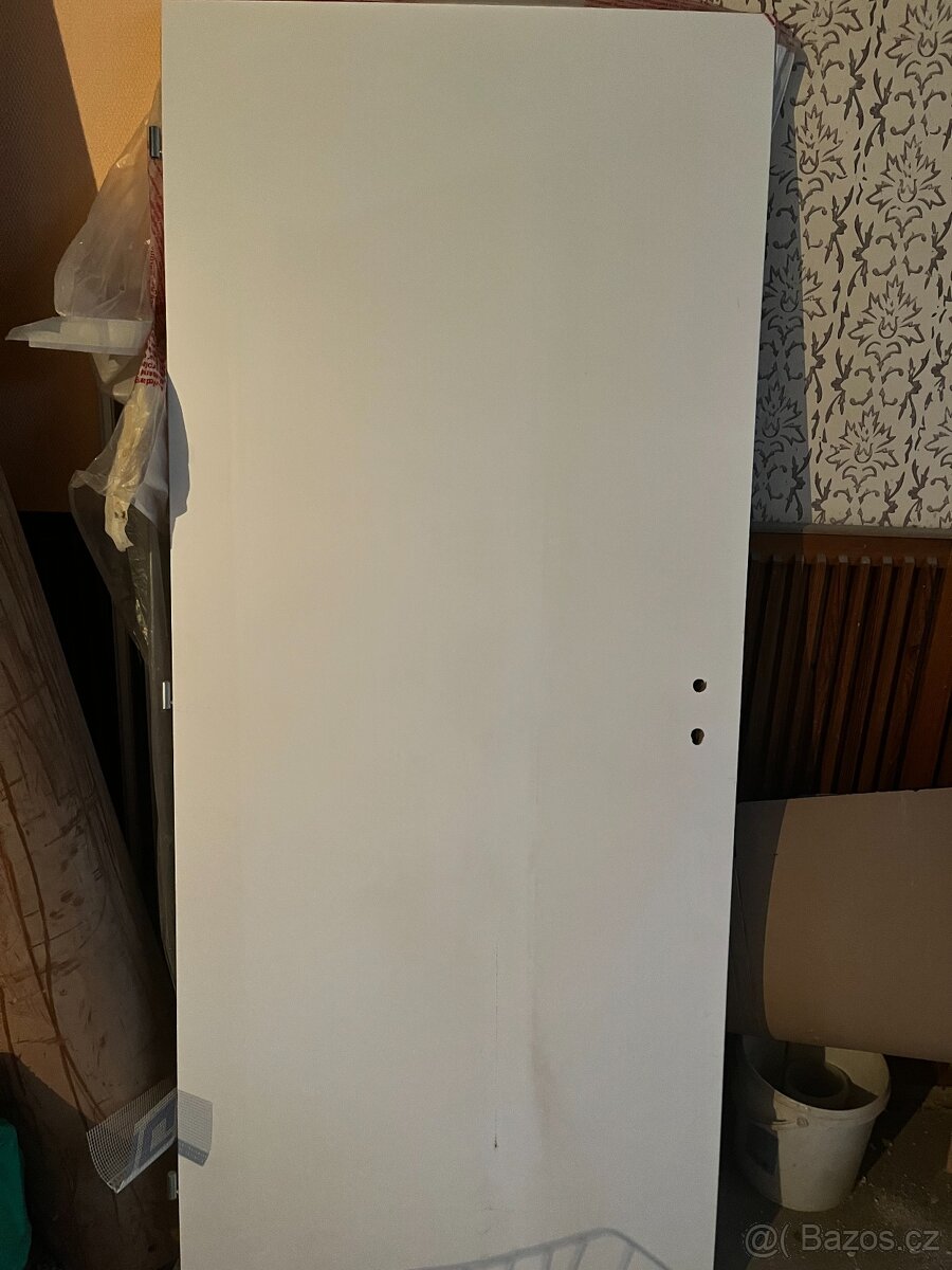 dveře vnitřní bílé 80L