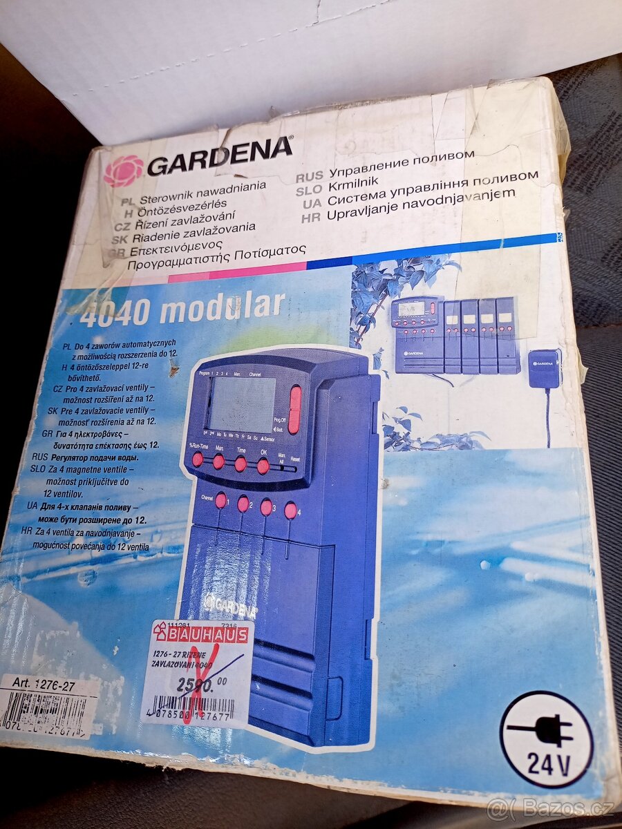 Řízené zavlažování+zavlažovací ventily