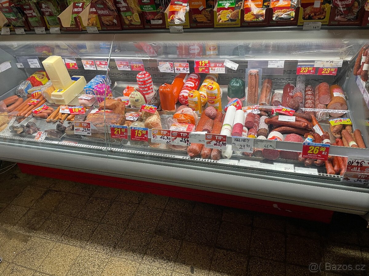 Prodejní pult-vytrína