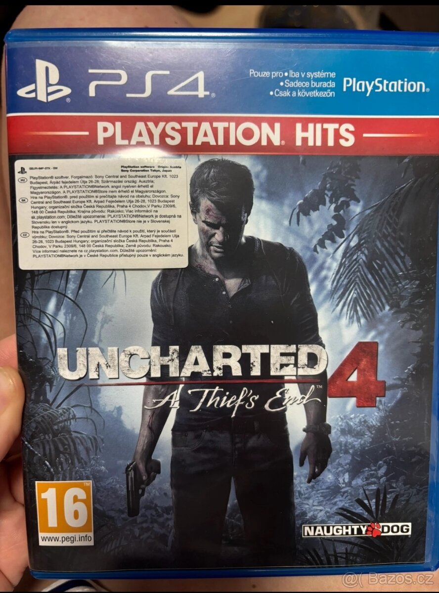 Uncharted ps4 Cz titulky