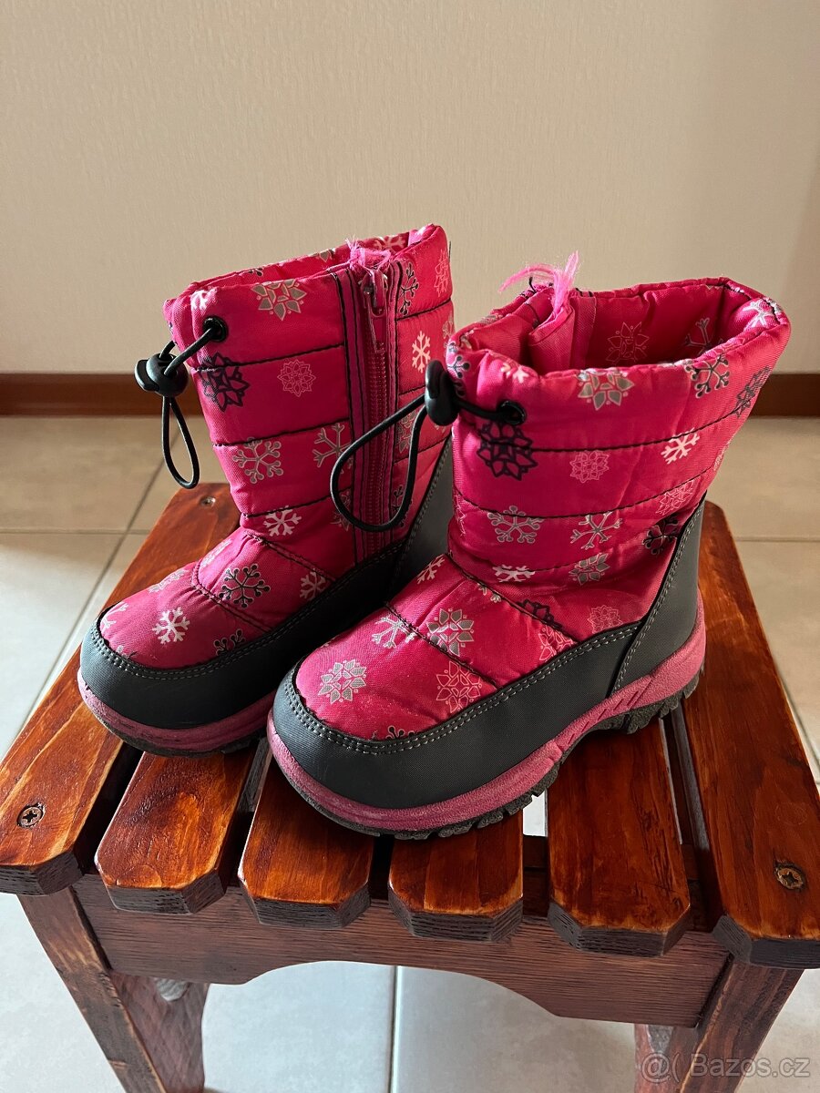 Zimní boty vel. 25