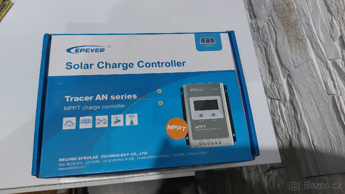 Novy solární MPPT regulator Epever 3210AN