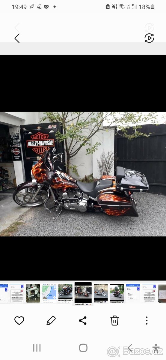 Prodam Harley Davidson street glide BAGGER SCREAMIN EAGLE