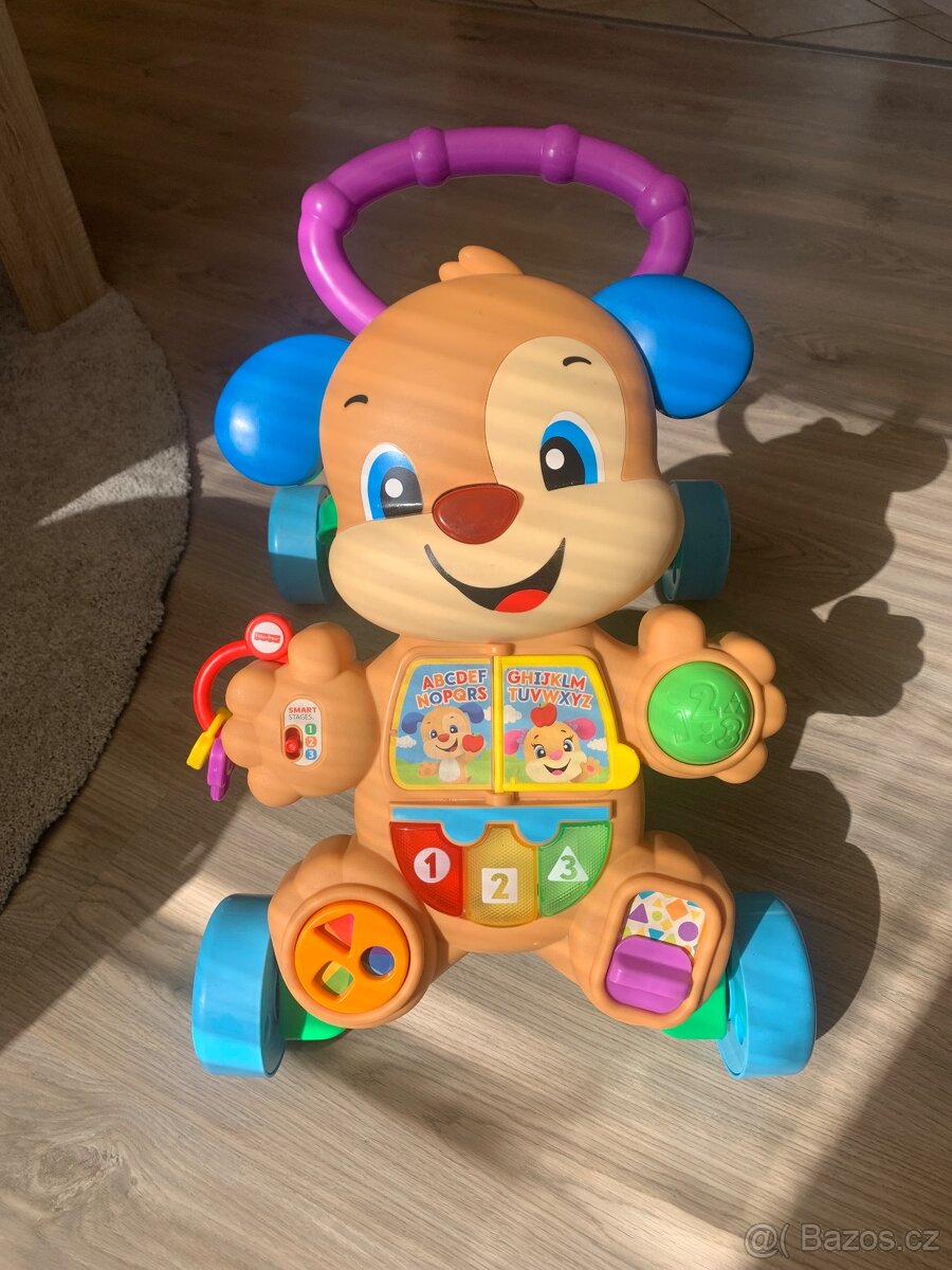 Fisher Price lnl chodítko pejsek