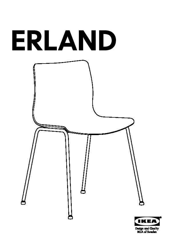 Kuchyňské židle Ikea Erland