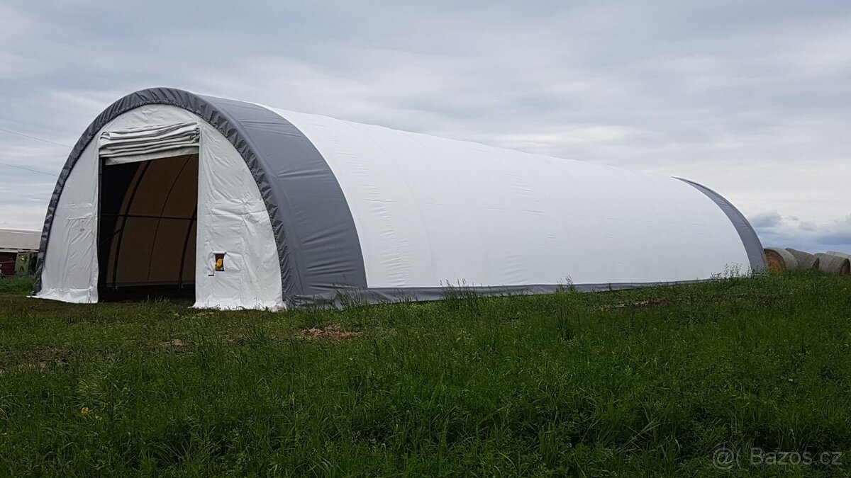 Plachtová hala 9x20m, plachta 900g/m2