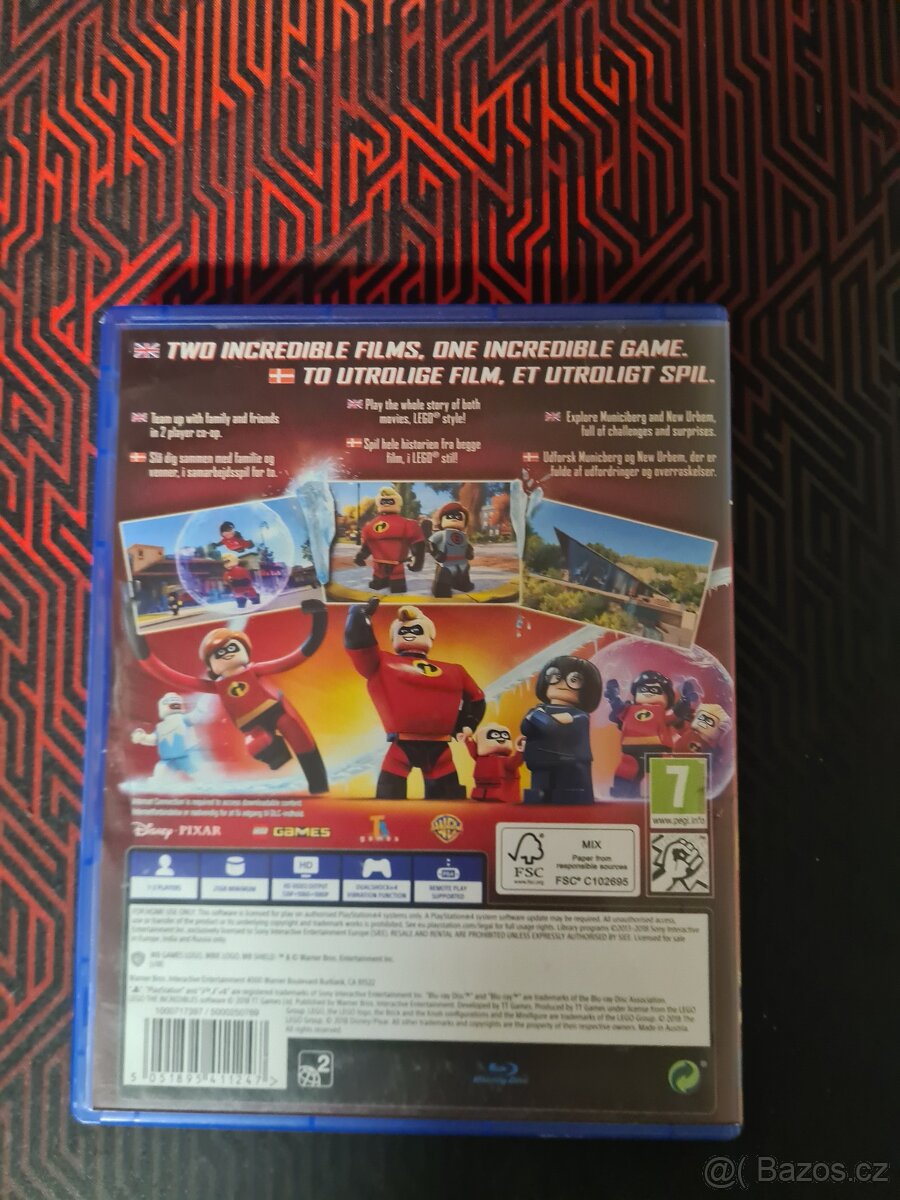 Prodám hry na PS3 a PS4 v dobrém stavu.