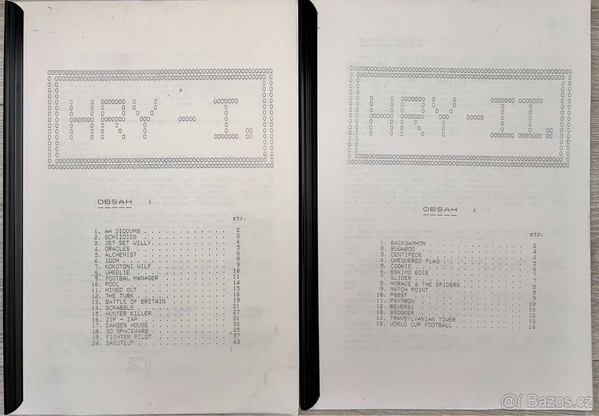 Hry 1-12(návody v čj, didaktik, zx spectrum)VT Karolinka