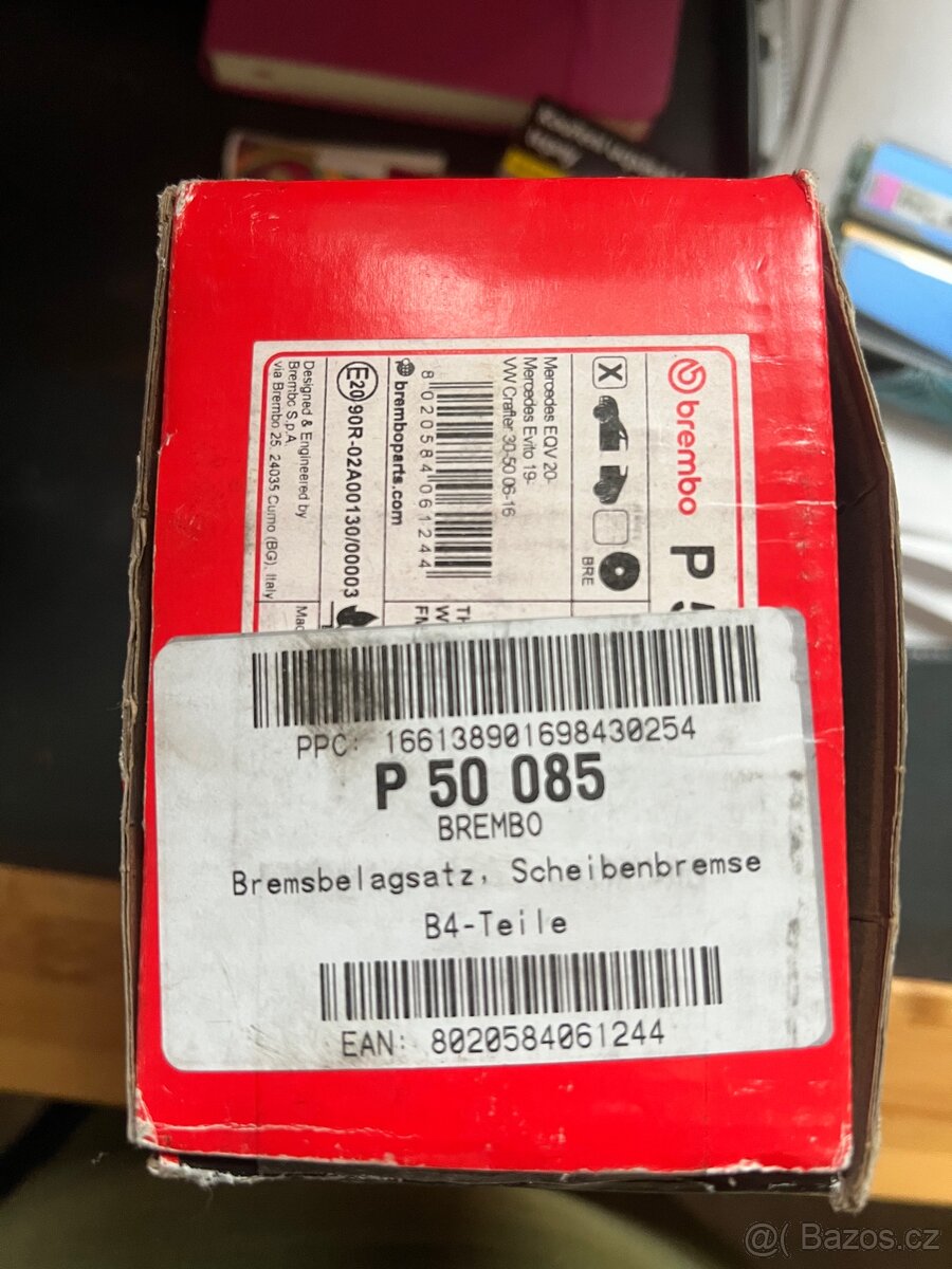 Brzdové destičky Brembo