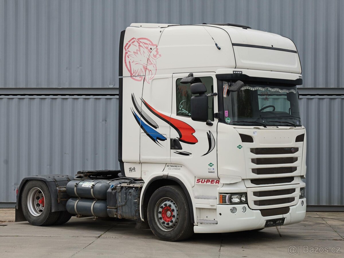 Scania R490, EURO 6, STANDARD, HYDRAULIKA PRO SKLÁPĚNÍ, RETA