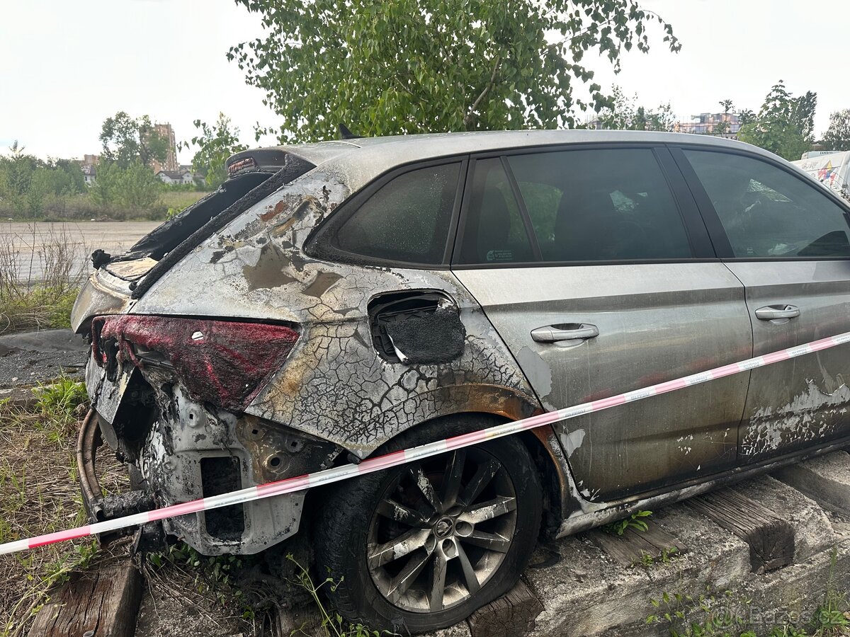 Prodám Vůz po požáru