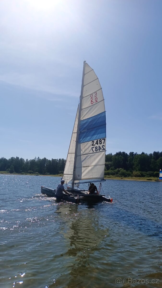 Prodám plně funkční katamarán Nacra 5.2 Seč