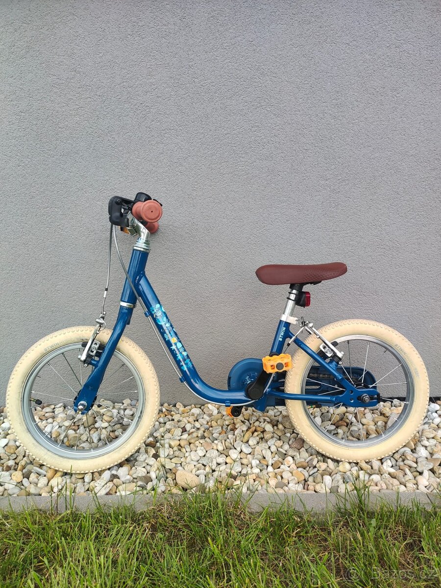 Prodám dětské 14" kolo-odrážedlo 2v1 Discover 900 BTWIN