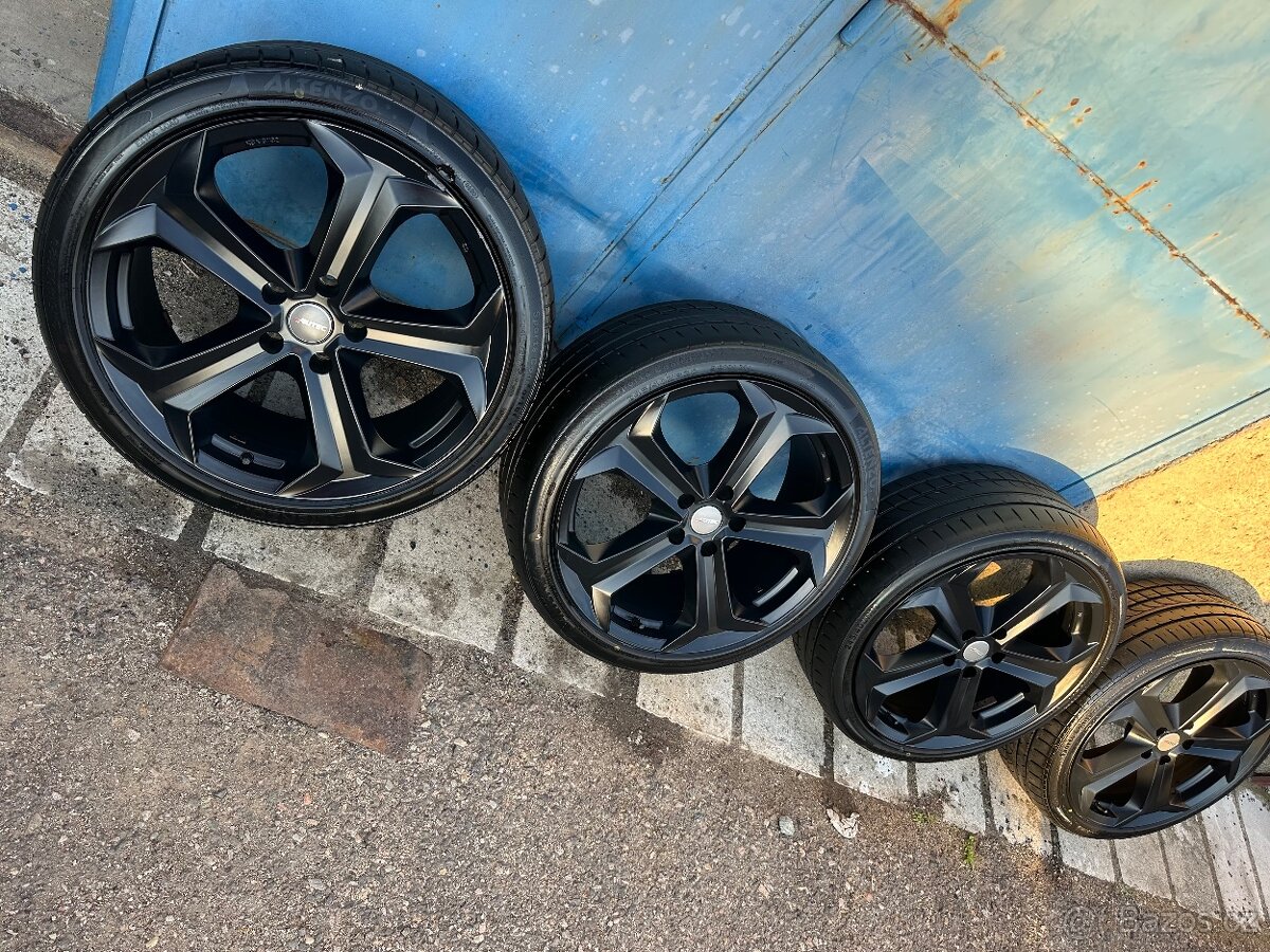 AUTEC XENOS 20" BLACK MATT 5 x 120 | PNEU 245/40/20