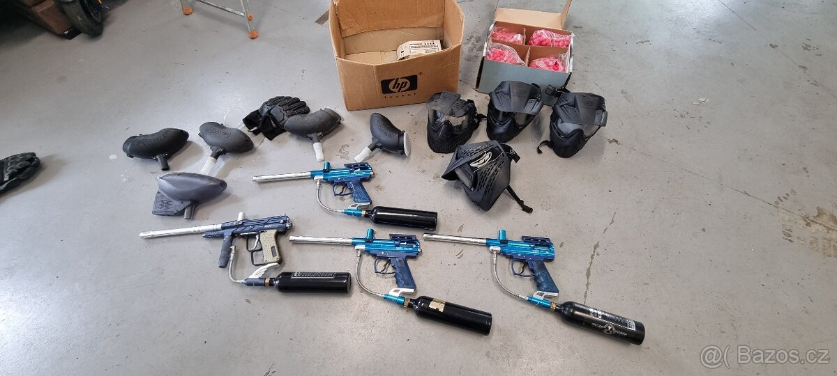 Paintball pistole