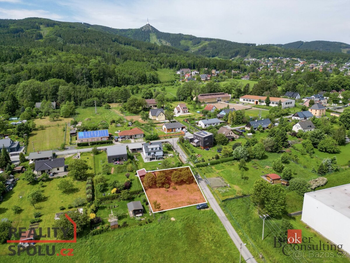 Prodej, pozemky/bydlení, 797 m2, Liberec XXIII-Doubí , Liber