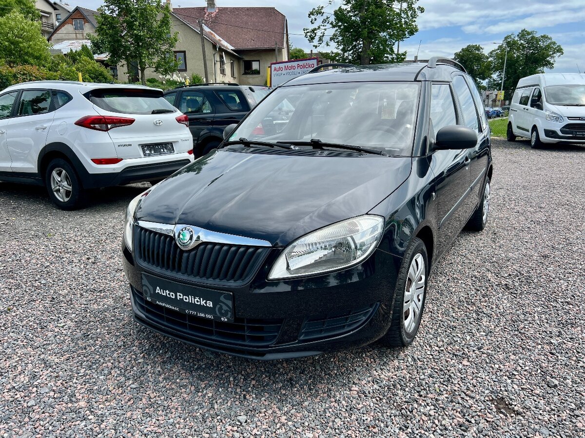 Škoda Roomster 1.2 TSI 63 kW ROZVODY,Stav,Klima