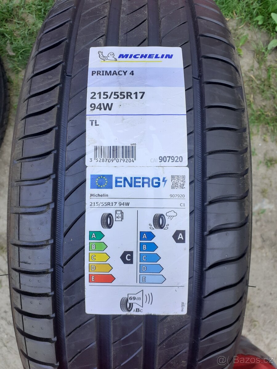Letní penu Michelin Primacy 4 - 215/55R17 94W