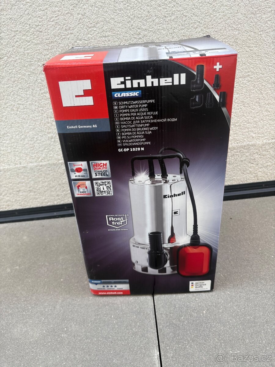 Čerpadlo ponorné- Einhell GC-DP 1020 N Classic