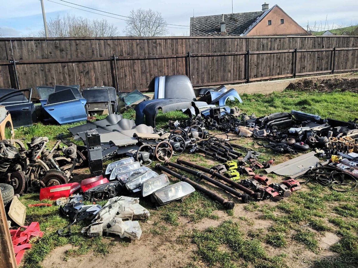 Veškeré náhradní díly na audi a6 c6 4f