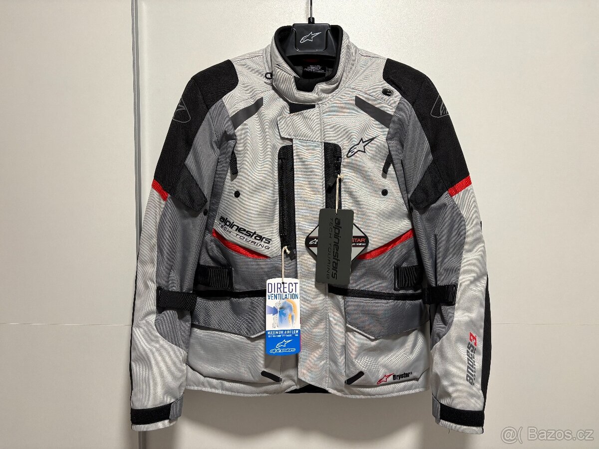 ❗️► Bunda Alpinestars Andes V3 Drystar, vel. S - ZÁNOVNÍ ◄❗️