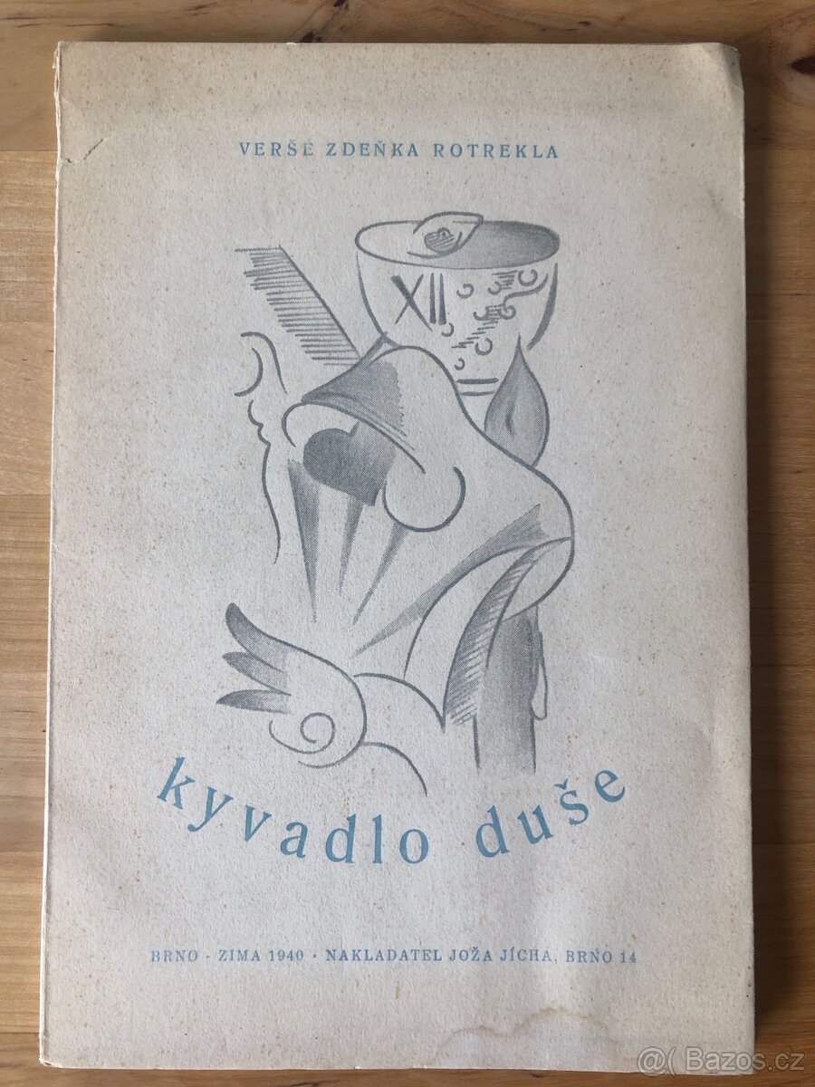 Zdeněk Rotrekl Kyvadlo duše, podpis