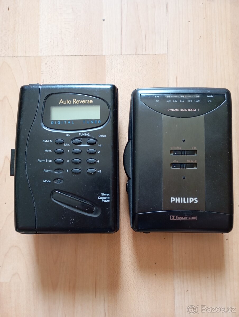 2 x Walkman Casio, Philips