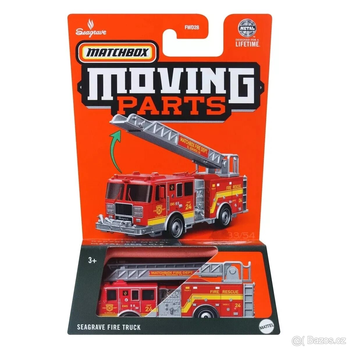Matchbox Moving Parts - Seagrave Fire Truck