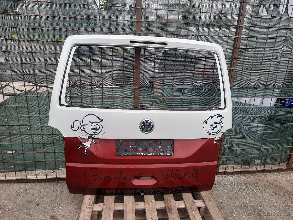 vw T6 - zadni viko