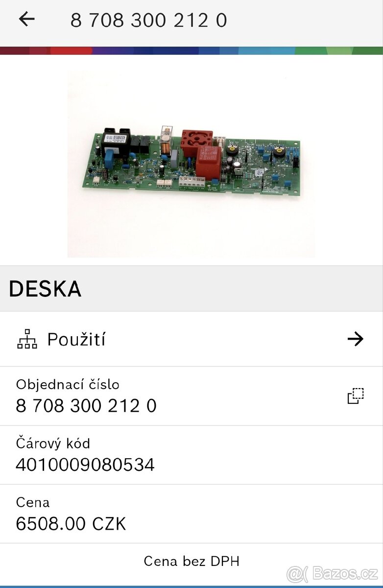 Deska Junkers Novastar 1