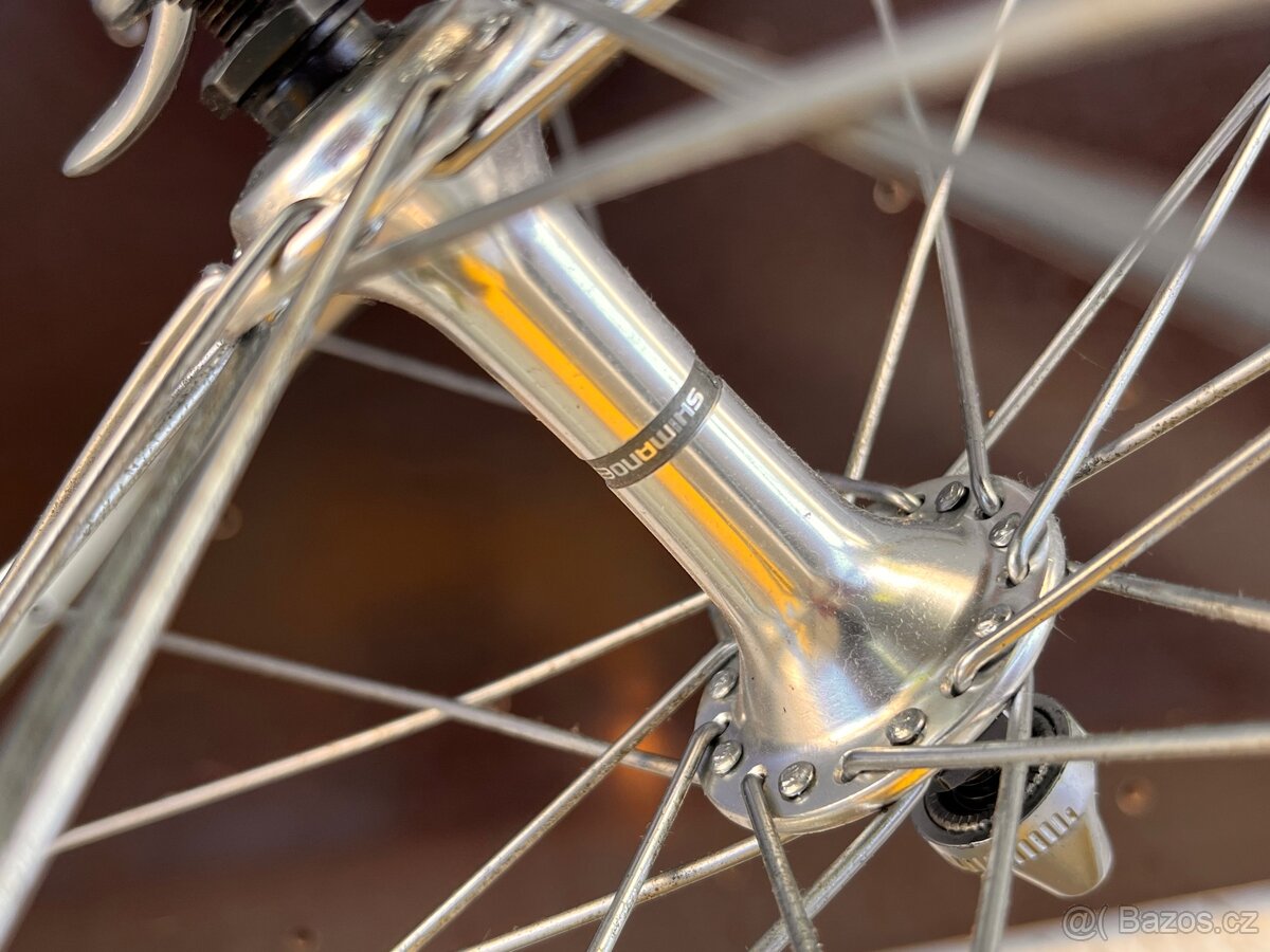 Vintage zapletená kola Campagnolo / Shimano