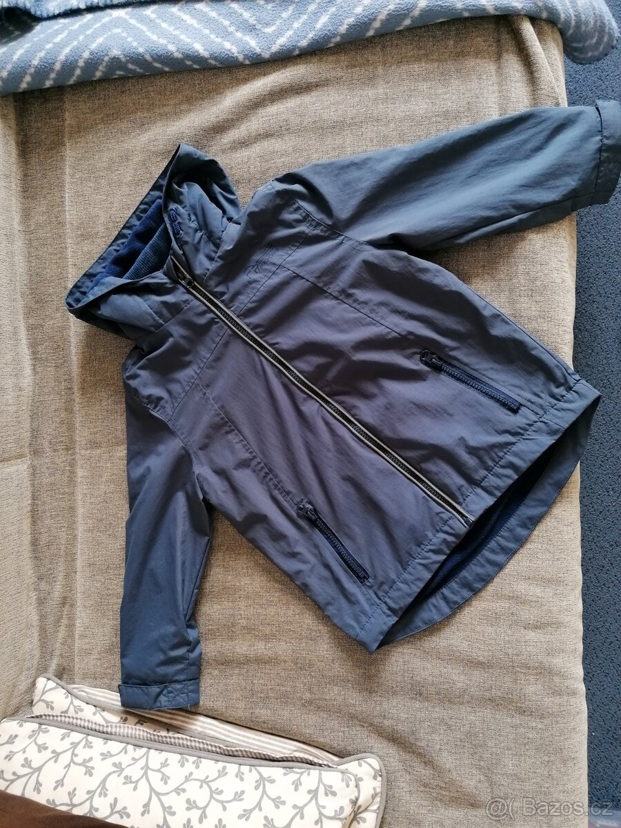 Bunda přechodová vel.122 - skoro NOVÁ