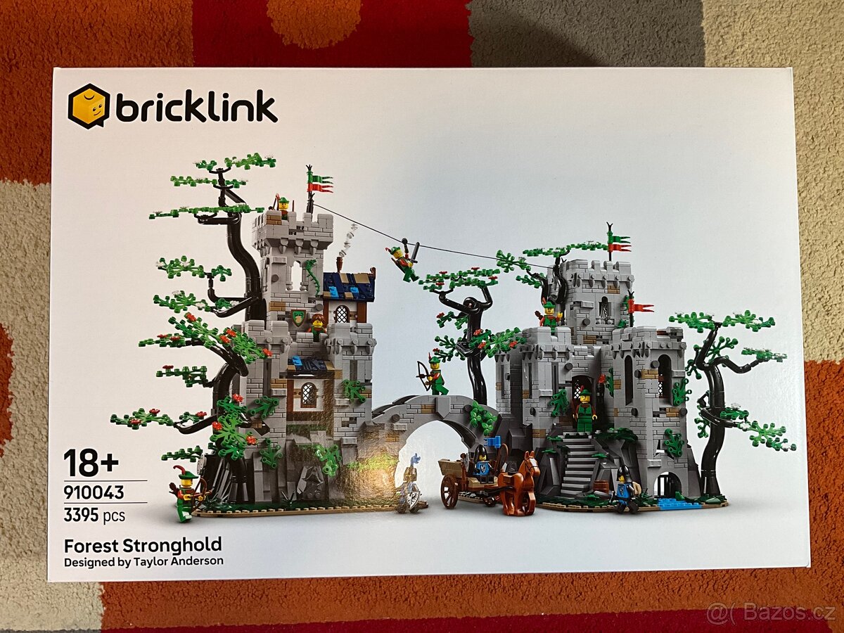 LEGO Bricklink 910043 - Lesní pevnost (Forest Stronghold)