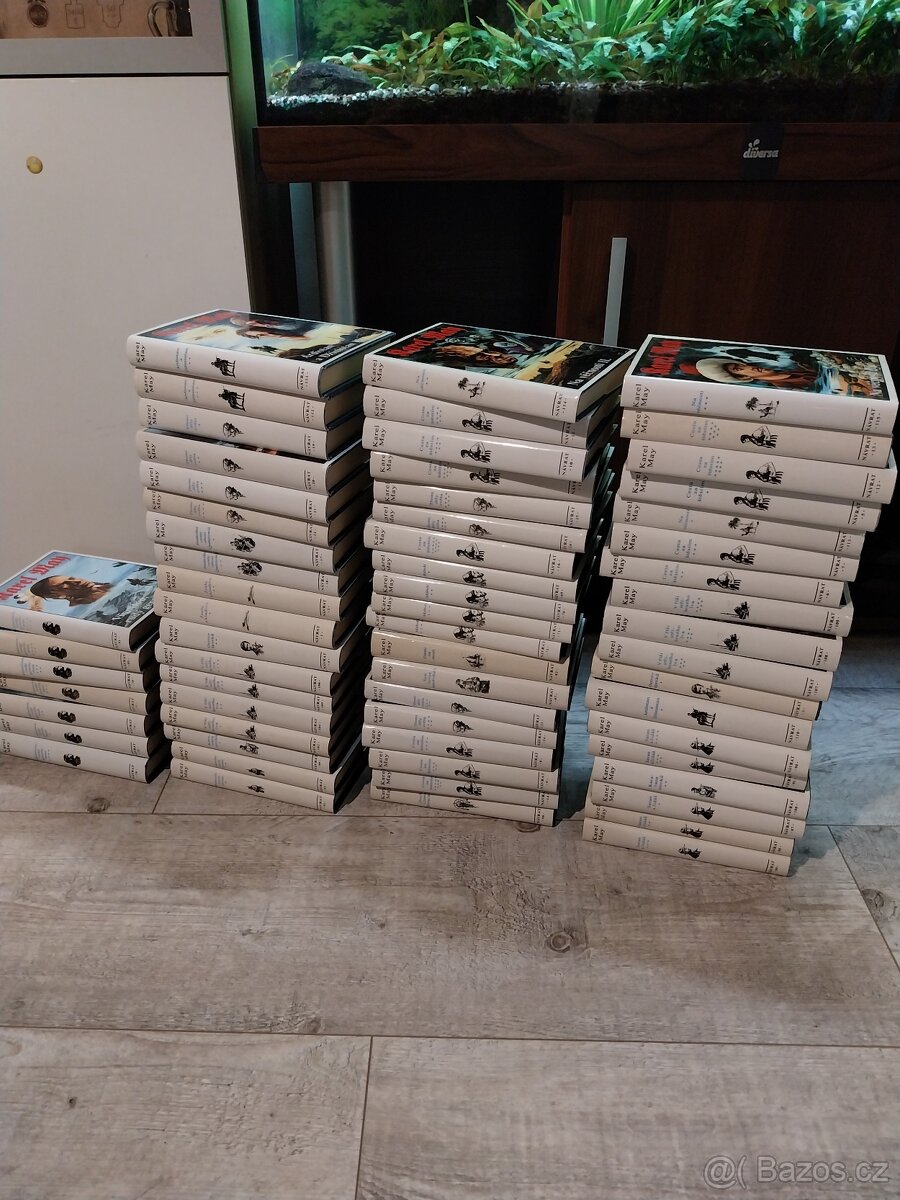 Sbírka knih Karel May- Návrat, 63 kusů