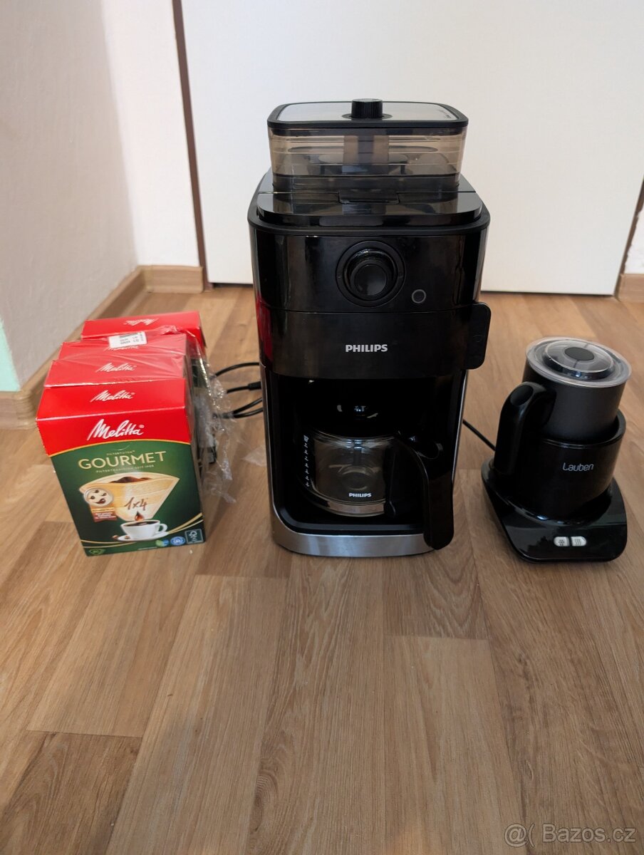 Philips HD7767/00 kávovar s mlýnkem