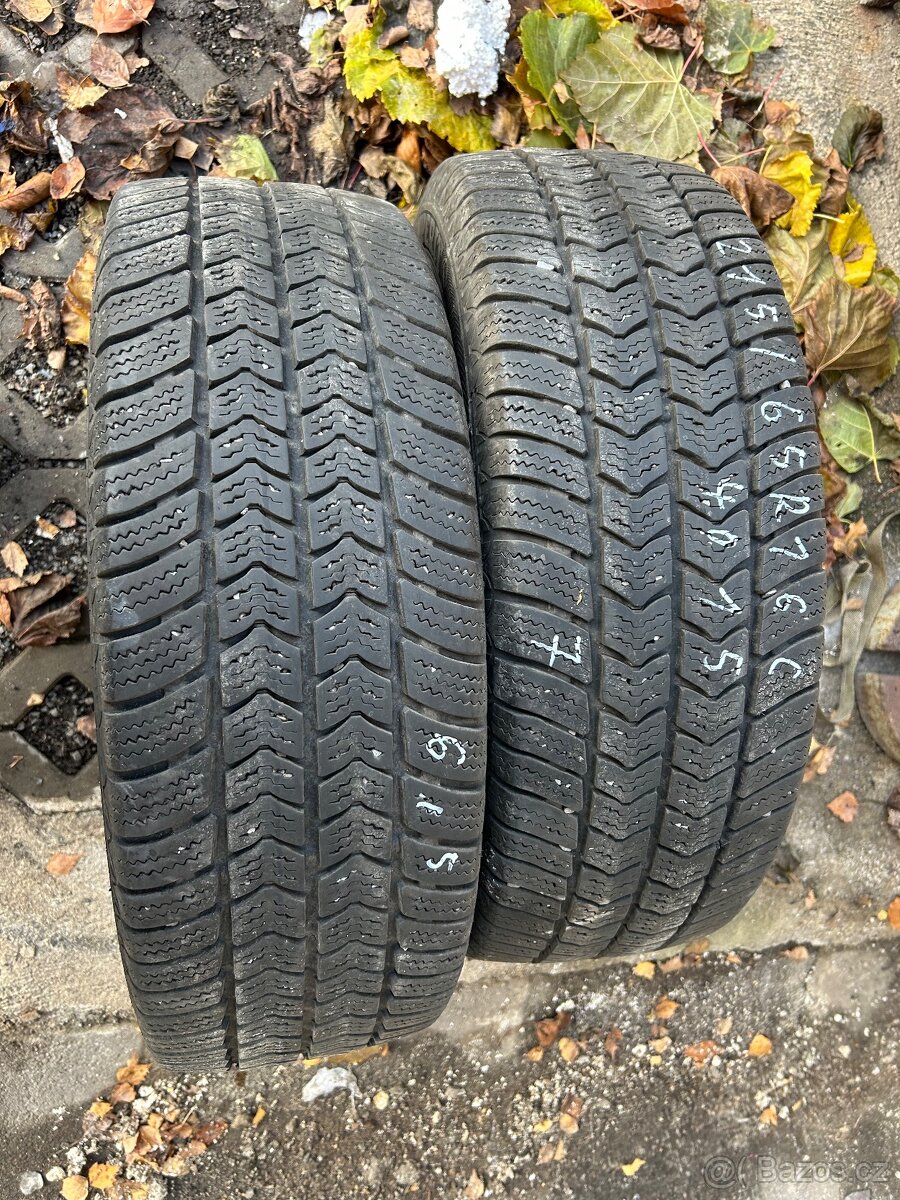 215/65 R16 C zimní Semperit 2 kusy