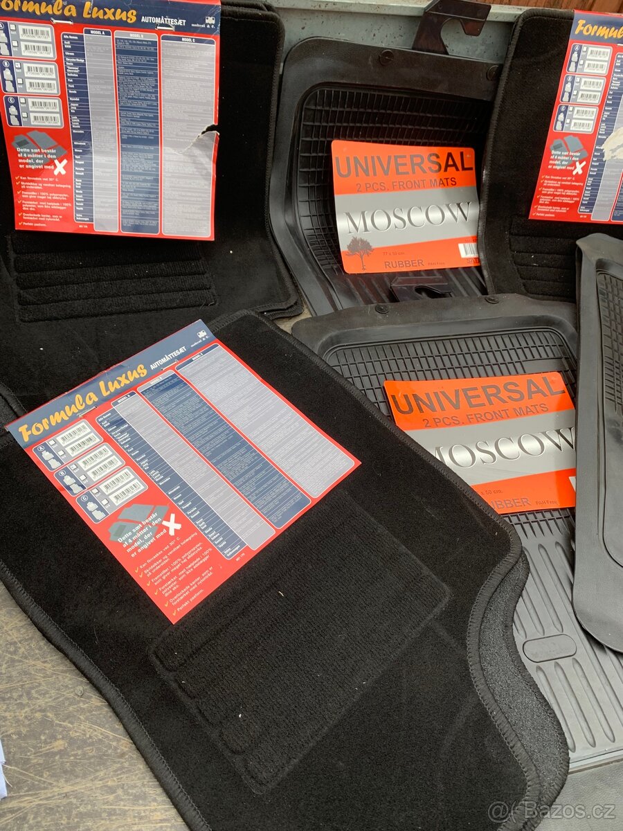 Nove koberečky do auta