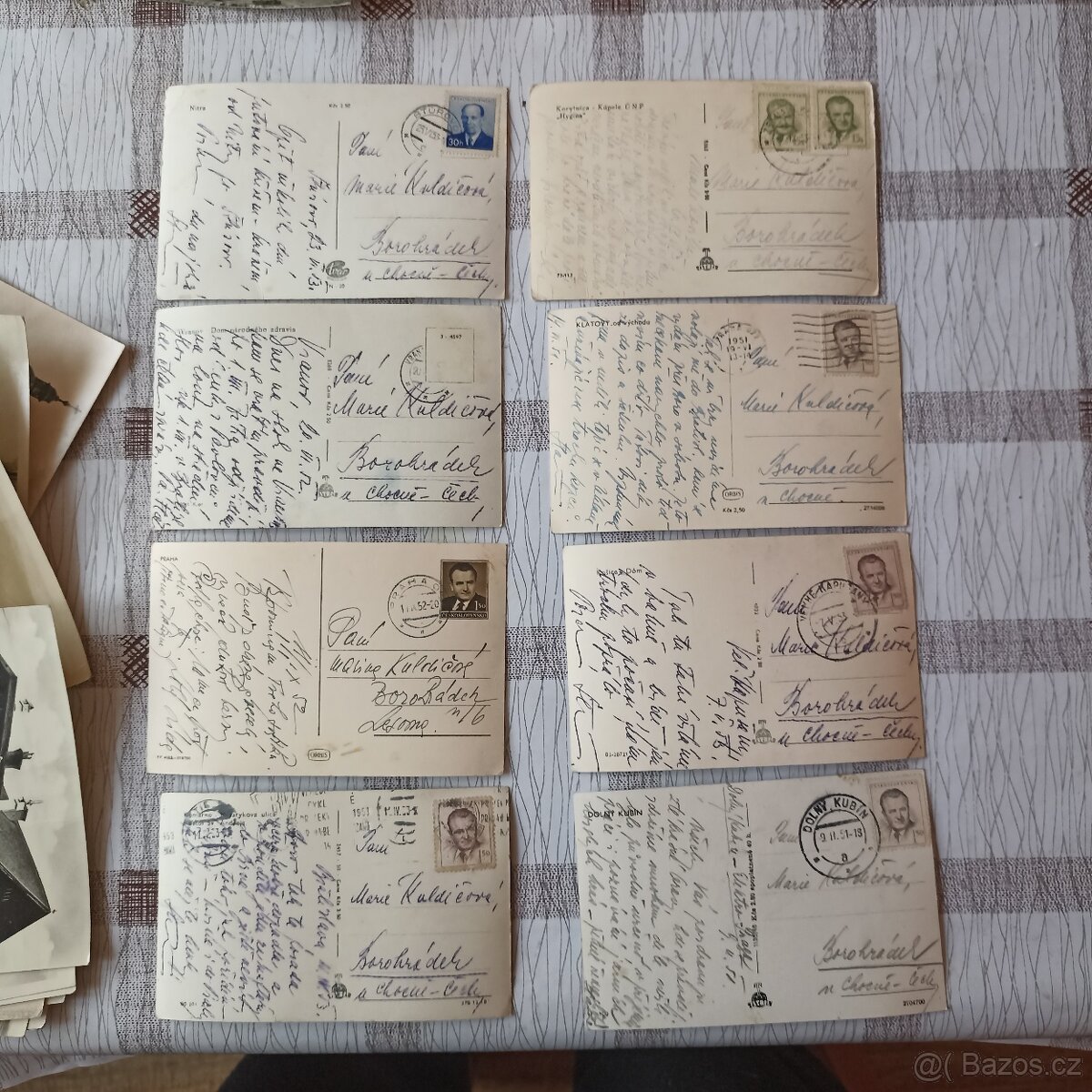 63 starých pohlednice