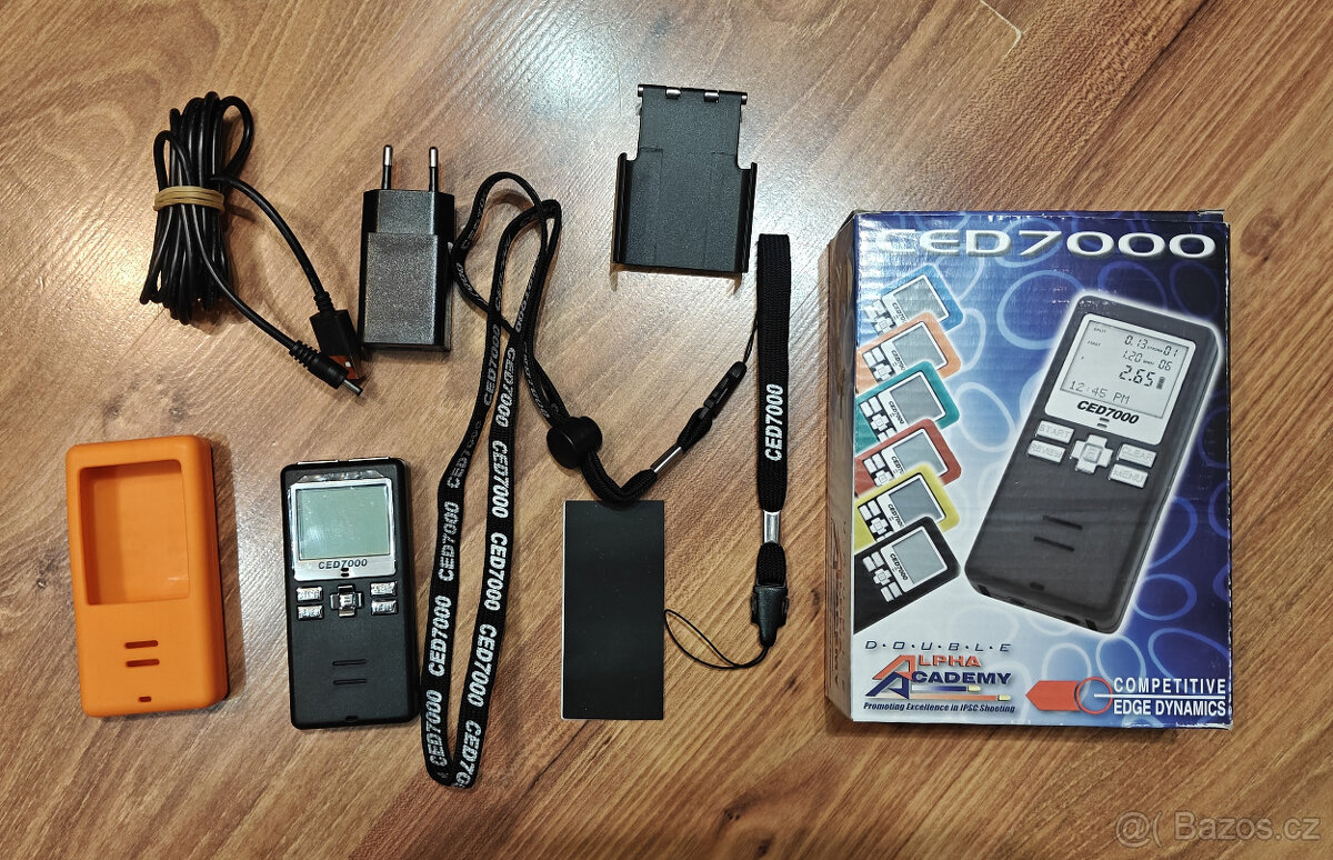 IPSC Timer Double Alfa CED7000 – nepoužitý – bez baterie