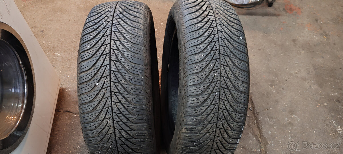 2 celoroční pneumatiky FULDA 195/65R15 91H 6,00mm DOT 2021
