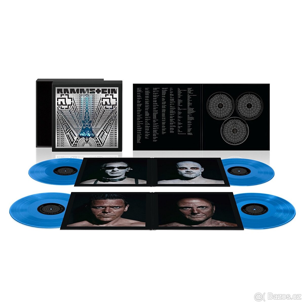 RAMMSTEIN:PARIS - 4LP+2CD+BRD / DELUXE BOX / RARE / nové