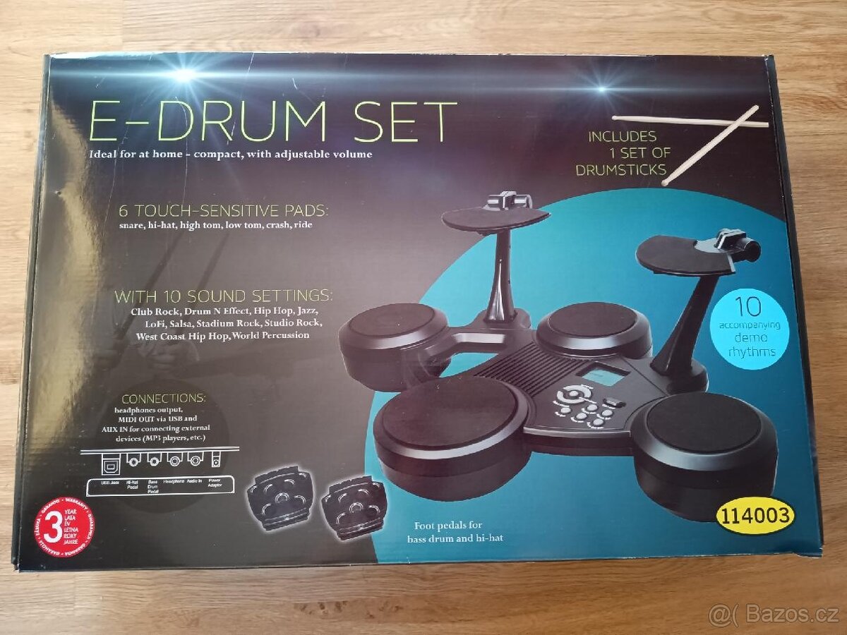Elektronická bicí souprava E-DRUM SET