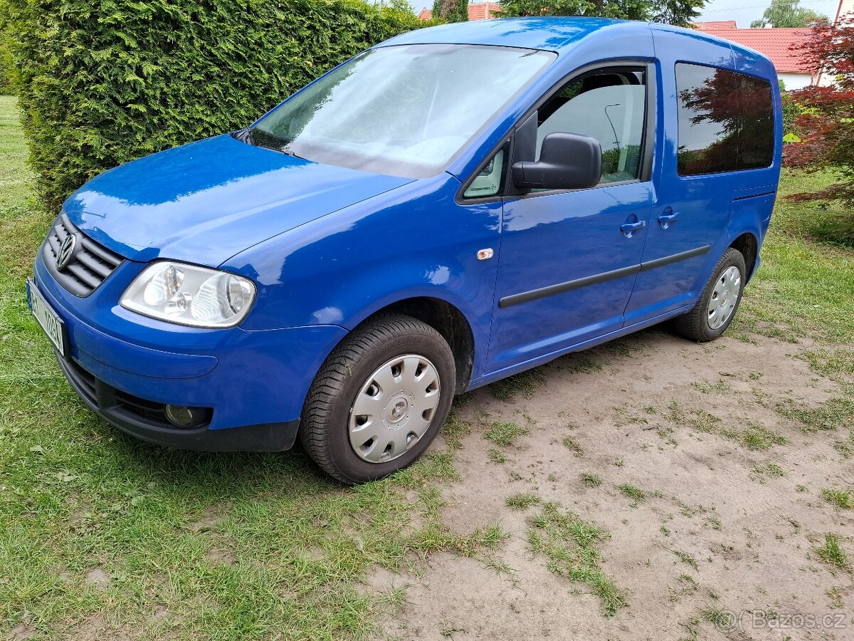 VW Caddy 1.9 TDI 55kw Klima Life Model 2007 Nová Stk