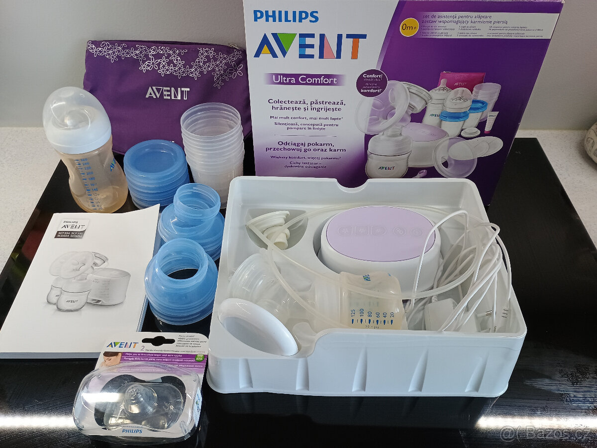 PHILIPS AVENT - Odsávačka mléka elektronická - sada