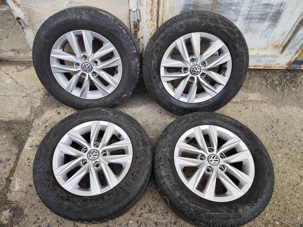 15"letní alu sada 5x112 origo Caddy 4 Golf 7 5 6 Sportvan