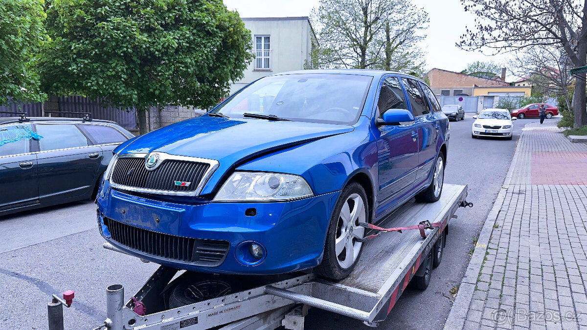 Vůz na náhradní díly Škoda Octavia 2 RS kombi 2006 BWA GVT L