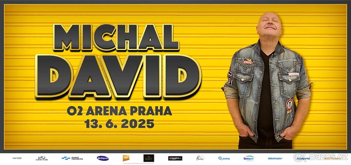 Michal David - 2 listky 13.6. 20:00