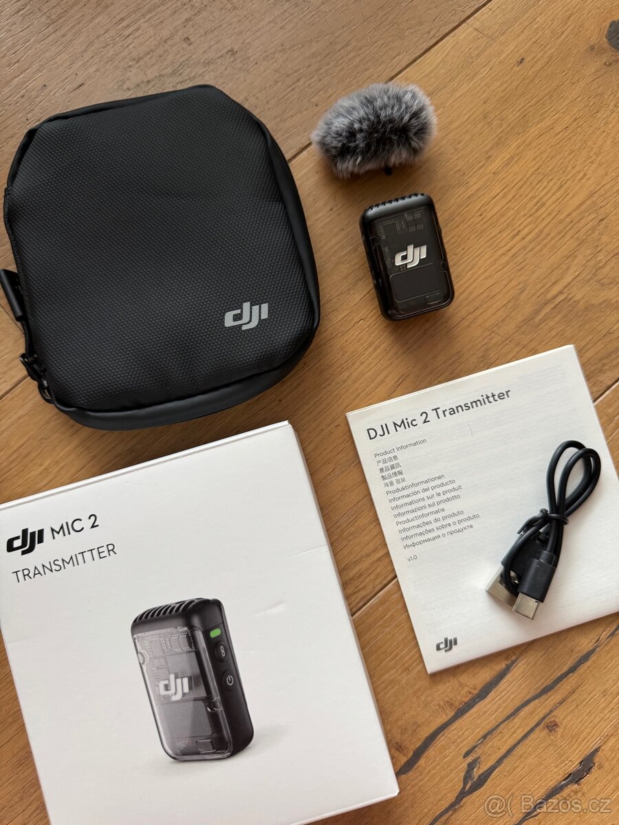 DJI Mic 2 mikrofon/zvukový port